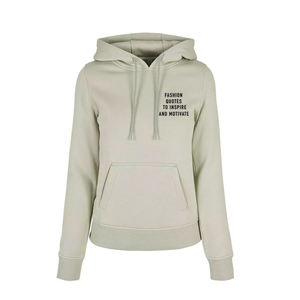 Top Quality Hoodies for Ladies <b>Screen</b> Printed Pullover Regular Fit Cotton Fleece Casual Wear Hoodies for Lady - Product Image 1