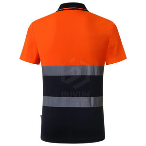 Maillot de sécurité pour hommes certifié CE, le plus vendu, en polyester coupe-vent léger et haute visibilité pour le travail - Product Image 4
