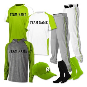 Ropa de equipo personalizada más vendida Camiseta de béisbol auténtica en blanco carmesí azul polvo personalizada - Product Image 3