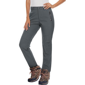 Pantalones de esquí para mujer estilo Streetwear con marca de diseño de logotipo impermeable de ajuste personalizado OEM y soporte de etiqueta privada - Product Image 1