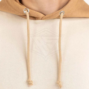 Sudaderas con Capucha de Bloques de Color de Talla Grande con Etiqueta Privada OEM, Sudaderas de Forro Polar con Capucha de Bloques de Color - Product Image 6
