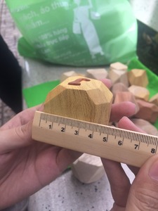 Juguete sensorial de apilamiento Tumi Ishi, juego de piedras Tumi Ishi, piedras de equilibrio de madera, bloques de construcción para bebés con precio barato, alta durabilidad - Product Image 6