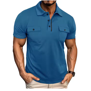 Polo personnalisé de dernière conception pour hommes - Product Image 1