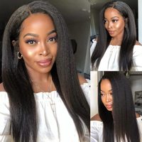 Extensions de cheveux humains vierges vendues par le fournisseur, perruques à closure 5x5 Kinky Straight Deep Wave, Super Double Drawn, Cheveux vietnamiens bruts bouclés Kinky