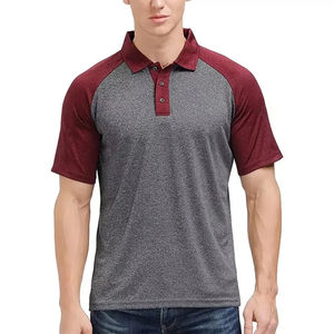 Camisa de Golf Personalizada 2025 para Hombre, Manga Corta, Antiarrugas, Alta Calidad, 140g, Transpirable, Algodón, Talla Grande, Estilo Casual, Multi-Panel - Product Image 2
