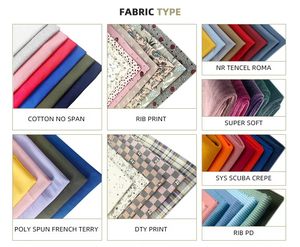 260 GSM 94% cotton 6% spandex nâu pha trộn vải gân và bàn chải kết cấu Jersey Stretch vật liệu cho phụ nữ Ăn mặc - Product Image 5