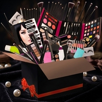 Ensemble de Maquillage Complet Boîte Cadeau Tout-en-Un de Valeur pour Femme Trousse de Maquillage Professionnelle