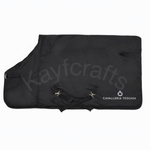 Sábana ligera de algodón para caballos con diseño transpirable y seguro Surcingles - Product Image 1