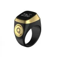 Bague connectée T1 certifiée Halal pour le Zikr, compteur de Tasbih, rappel de prière, direction de la Qibla et réveil pour le suivi des prières musulmanes