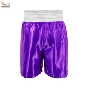 Short de boxe avec panneaux en maille à séchage rapide offrant ventilation et confort pour la pratique quotidienne - Product Image 3