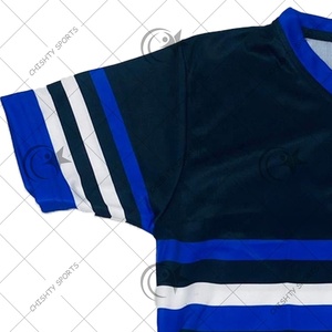 Ropa de hombre personalizada, logotipo bordado de alta calidad, ropa de moda, camisetas ligeras de 2 tonos - Product Image 3
