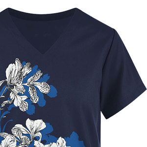 Camiseta de Belleza de la Mejor Calidad para Mujer, Uniforme de Trabajo Elegante para Salón de Belleza con Bolsillo Opcional - Product Image 6