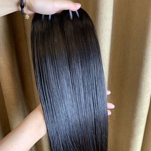 Prix de gros direct usine de qualité supérieure Perruques cheveux bruts vietnamiens trame droite - Product Image 1