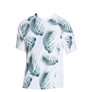 T-shirt de compression anti-éruptions cutanées pour hommes et femmes |   Vêtements de sport en polyester et nylon, séchage rapide, protection UV |   Rashguards personnalisés pour MMA, surf et gym - Product Image 1