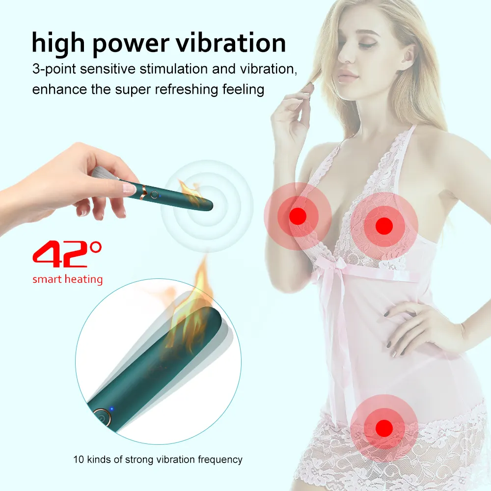 Kadınlar için kurşun vibratör g-spot meme klitoral makyaj fırçası vibratörler stimülatörü AV sihirli değnek masaj seks oyuncakları sopa yapay penis