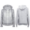 OEM servicio al por mayor mejor diseño hombres sudaderas con capucha ligero color sólido hombres sudaderas con capucha en alta calidad - Product Image 3