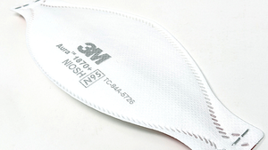 Mascarillas desechables 3M 1870 + KN95 industriales, materiales interiores de tela no tejida para una protección efectiva contra el polvo en aerosol - Product Image 2