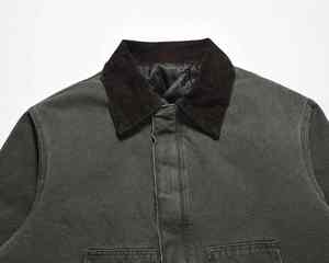 2024 Style mode personnalisé déchiré acide lavage plaine jean manteau streetwear hommes élégant vestes jean à la mode veste en jean pour hommes - Product Image 2