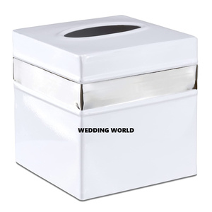 Caja de pañuelos de diseño personalizado, soporte de pañuelos hecho a mano de calidad superior, superventas, artículos para restaurante, caja de pañuelos al por mayor - Product Image 4