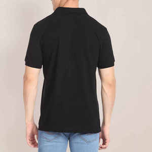 Polos d'été décontractés grande taille pour hommes 100% coton tissu tricoté respirant confortable grande taille anti-rides imprimé à motifs - Product Image 2