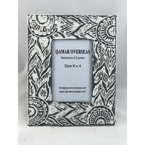Cadre en métal en fer rectangulaire imprimé numérique blanc moderne Table personnalisée décorative pour la maison Accessoires d'album photo - Product Image 5