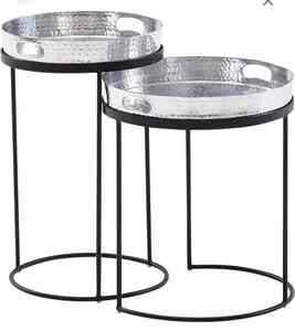 โต๊ะข้างโต๊ะสำหรับตกแต่งบ้านโต๊ะข้างหลายดีไซน์โต๊ะข้างตกแต่งบ้านแบบอเนกประสงค์ - Product Image 1