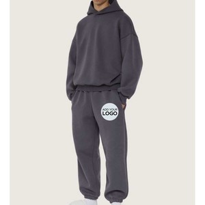 Bas Sports d'hiver Sweat à capuche décontracté Jogging Bas Hommes Regular Fit Survêtement Ensemble complet - Product Image 6