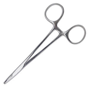 HS-1125-73 Hosanna Portaagujas Baumgartner de Acero Quirúrgico con Inserto TC, Instrumento Manual Reutilizable para Sutura Segura, CE - Product Image 1