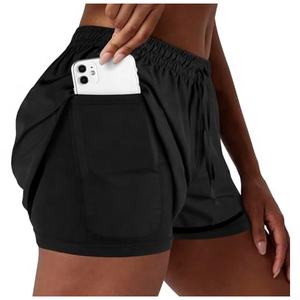 Shorts de course respirants pour femmes, parfaits pour la course estivale, l'entraînement en salle de sport et les activités de plein air - Product Image 1