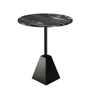 ชุดโต๊ะข้างเคลือบด้วยผงสีดำสำหรับ2025ทันสมัยโต๊ะกาแฟสามชิ้นเฟอร์นิเจอร์โลหะทันสมัย - Product Image 5