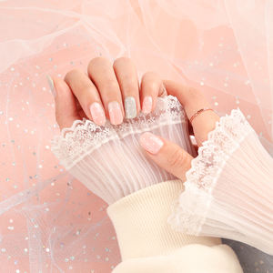 ShineB Gel Nail Strips Best-seller French Design Collection autocollant pour ongles facile Salon Haute Qualité fabriqué en corée Décoration tem - Product Image 3