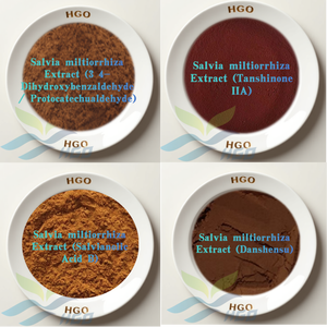 HGO Factory Direct Supply Extrait de Salvia miltiorrhiza naturel pur (qualité alimentaire santé) Spécification de l'acide salvianolique B 1% - 70% - Product Image 6