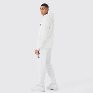 Los mejores fabricantes de ropa de Pakistán, pantalones acampanados personalizados, chándal de jogging de algodón desteñido al sol Vintage para hombres - Product Image 4