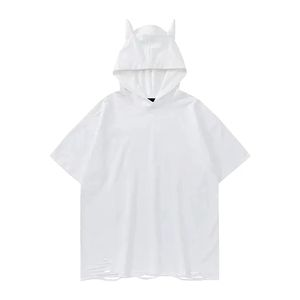 Nueva Sudadera con Capucha Estilo Oreja, Sudadera con Estampado de Diablo, Sudadera Informal, Ropa de Calle a la Moda - Product Image 6