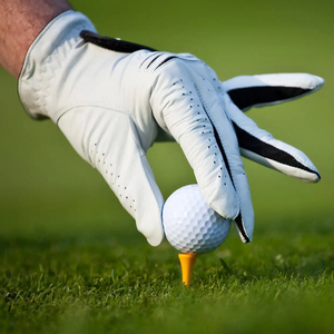 Nouveauté Gants de golf en cuir de mouton personnalisés avec logo respirant de qualité supérieure Cabretta Vente en gros Gants de golf sportifs - Product Image 5
