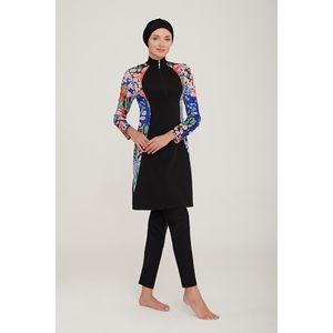 Per Lycra completamente coperto 4 pezzi costume da bagno Hijab abbigliamento da bagno - Product Image 3