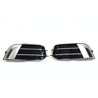 Grille de style RS1 pour Audi A1 S1 8X facelift to RS1 pare-chocs avant grille en nid d'abeille 2013-2015 maille de capot brillant noir et argent