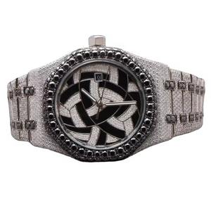 Relojes Hip Hop VVS Moissanite, Relojes Automáticos Mecánicos Deportivos de Lujo con Diamantes de Diseño para Hombre, Proveedor Mayorista de la India - Product Image 1