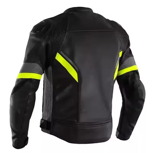 Chaqueta de cuero para motociclistas, chaqueta de motorista de cuero para hombre, chaquetas de cuero para hombre, chaquetas de cuero para montar con etiqueta privada - Product Image 5