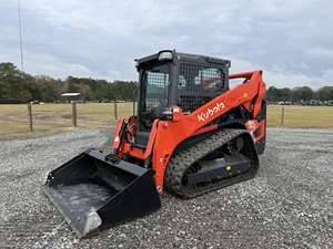 Wholesale <b>cheap</b> supplier of Kubota SVL75-3 Skid Steer Loader with 74 Heavy Duty <b>Bucket</b> 15.8 Rubber Tracks Product Free Shipping - Product Image 2