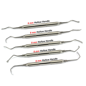 8Pcs Thép Không Gỉ Nha Khoa Xoang Nâng Bằng Miệng Cấy Ghép Phẫu Thuật Cụ Thiết Lập Hướng Dẫn Sử Dụng Nguồn Điện - Product Image 3