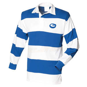 Camisetas de Rugby Transpirables de Secado Rápido para Hombre, Tallas Grandes, con Logotipo Personalizado al por Mayor, Ropa Deportiva para Jugadores de Rugby y Fútbol - Product Image 1