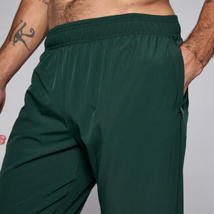 Jogging athlétique pour hommes en polyester, vente en gros personnalisée, très demandé, best-seller, pantalon de course, logo personnalisé - Product Image 2