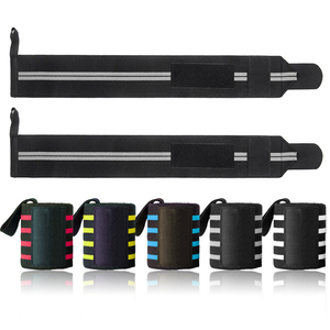 New Fashion 100% Cotton Black Hand Wraps Waterproof Protector Hand <b>Bandage</b> with Breathable Mesh Stretch <b>Elastic</b> for Boxing - Product Image 2