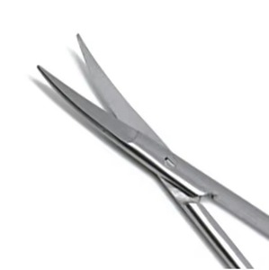 กรรไกรไอริส ทำจากเหล็กกล้าไร้สนิมทางการแพทย์ ปลายแหลมคม ใช้ตัดอย่างแม่นยำ เหมาะสำหรับคลินิกจักษุ ทันตกรรม และการใช้งานทางการแพทย์ - Product Image 4
