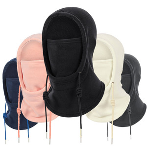 Sombrero Pasamontañas de invierno Calentador de cuello Capucha de lana Mujer Hombre Pasamontañas de cara completa - Product Image 6