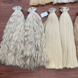 Nouvel arrivage d'extensions de cheveux vietnamiens crus vierges 100% de haute qualité 30 pouces Style de cheveux en vrac ondulés naturels Style de vague droite - Product Image 1