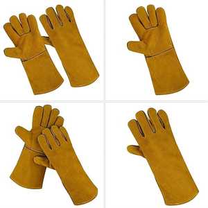 Gants de travail en cuir de chèvre en gros, gants de sécurité polyvalents, durables, protecteurs, confortables et résistants - Product Image 2