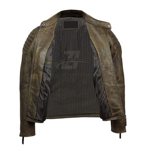 Veste en cuir la plus populaire de qualité supérieure pour hommes 2025 Offre Spéciale nouveauté veste de moto fabriquée au Pakistan - Product Image 3
