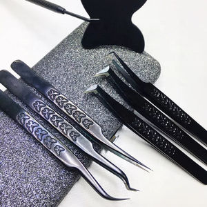 แหนบพลาสมาสีดำแบบผีเสื้อ ความยาว 10 มม. ด้ามจับสบาย ผลิตจากสแตนเลสคุณภาพสูง ป้องกันแม่เหล็ก - Product Image 6